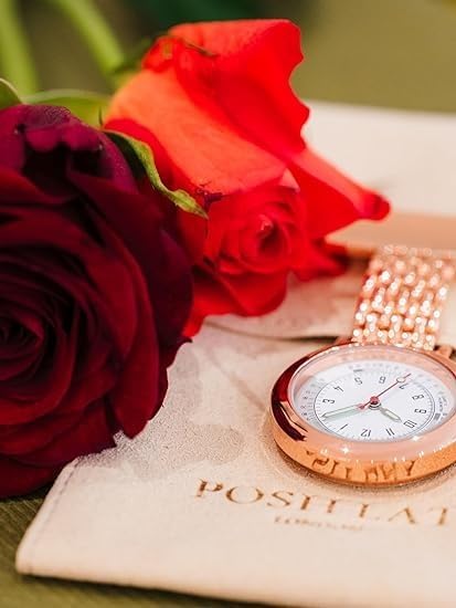 Personalised Nurse Fob Watch for Women – Engraved Clip-On Nurse Watch, Quartz Movement, Gift for Nurses | Poshevo